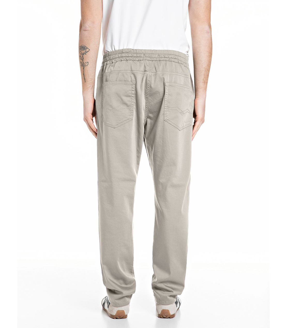 リラックステーパードLANNY タッチブルデニム 詳細画像 ライトベージュ 2